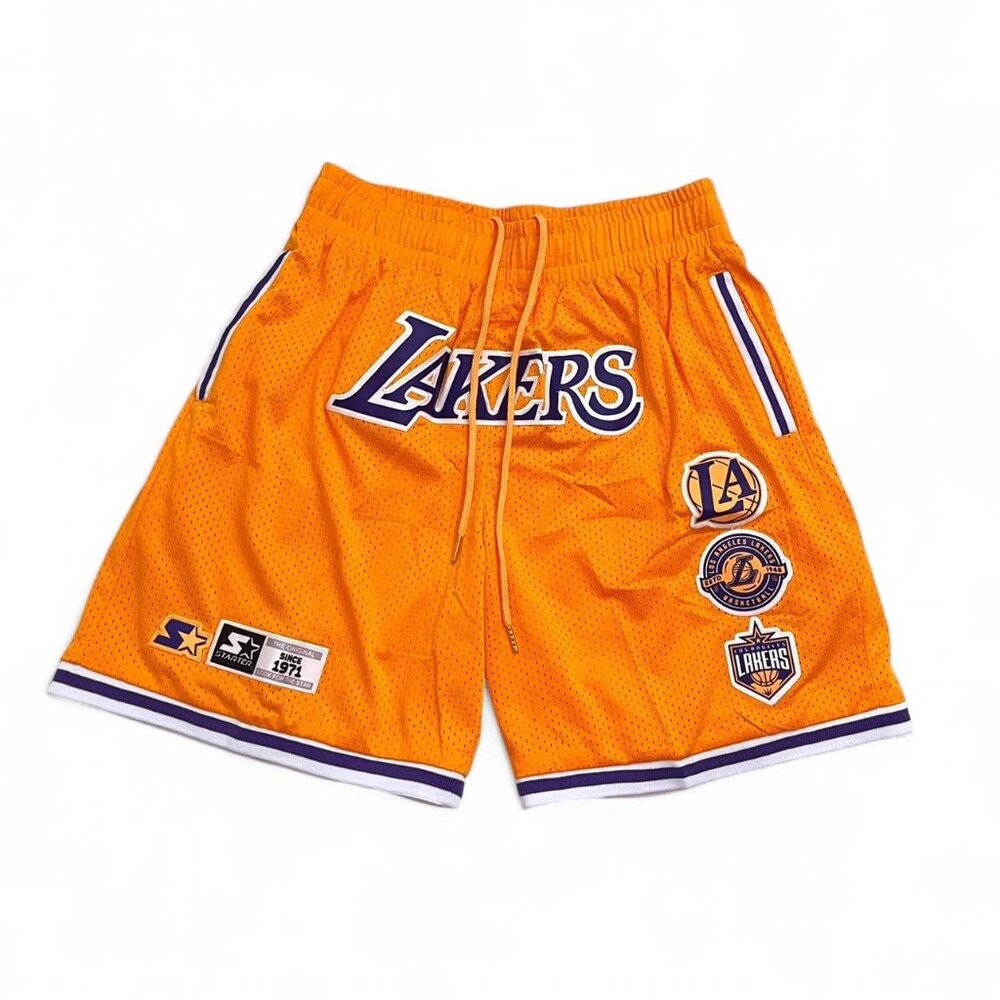Los Angeles Lakers Lakers Starter Luka Doncic 77 Basketball Shorts